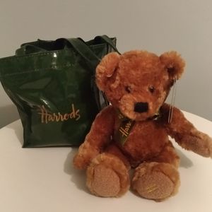 Harrods Bear with green bag